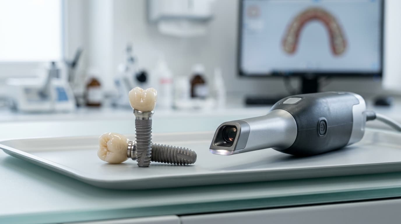 Genuine titanium dental implant technology