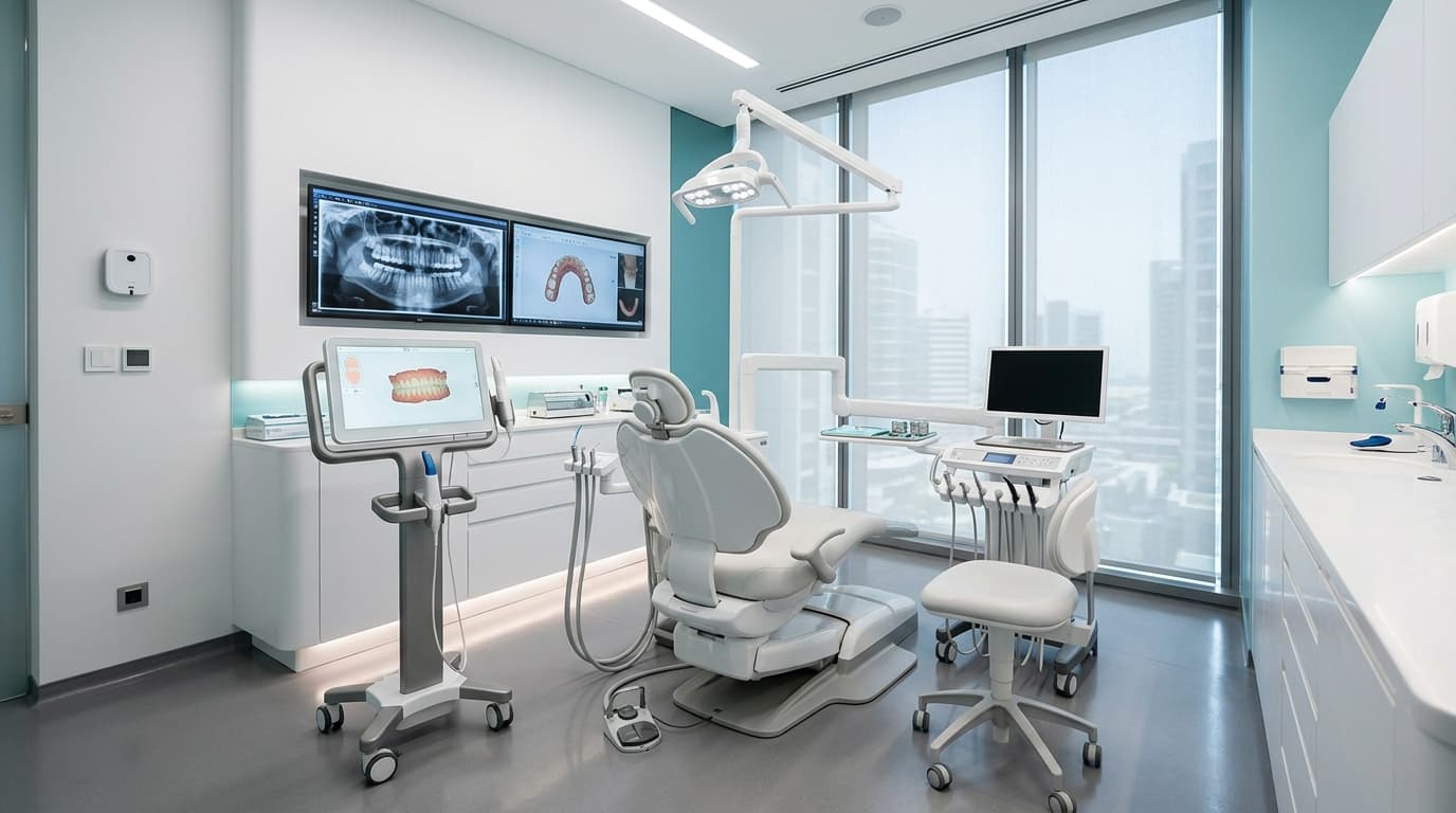 Modern digital dental clinic in India